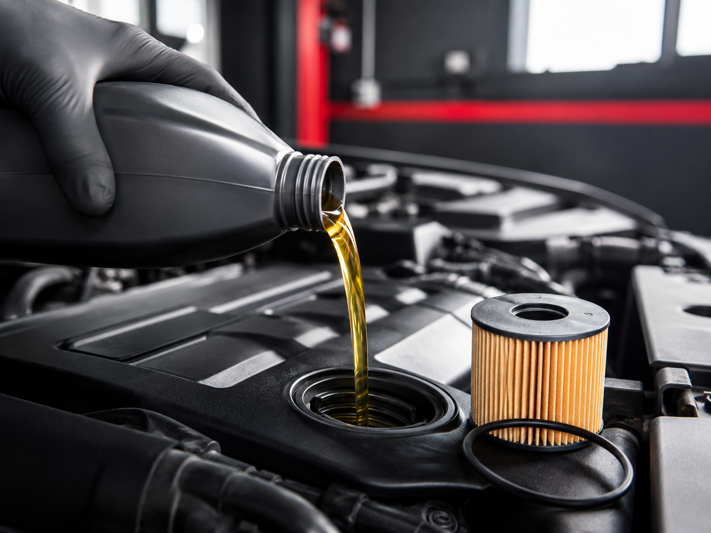 Motor yağı değişimi — Alpay Servis İzmir